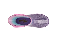 Glitter Ombre Light-Up Rain Boot - Kids'