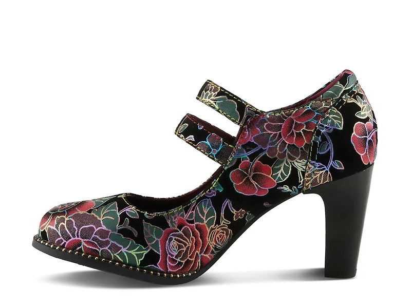 Showy Rose Mary Jane Pump