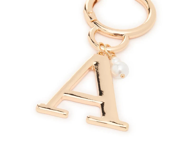 A Initial Bag Charm