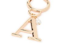 A Initial Bag Charm