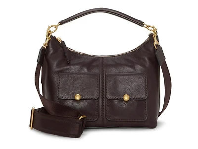 Carly Leather Shoulder Bag