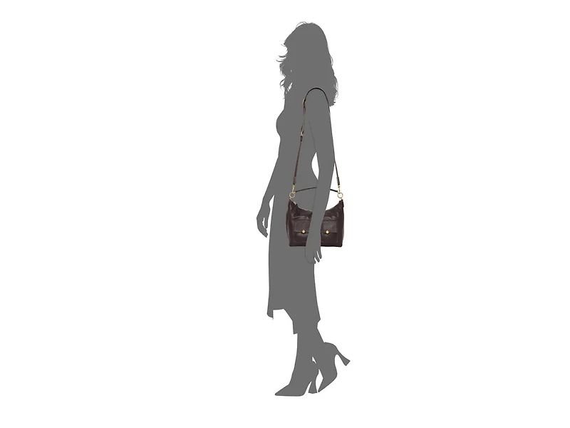 Carly Leather Shoulder Bag