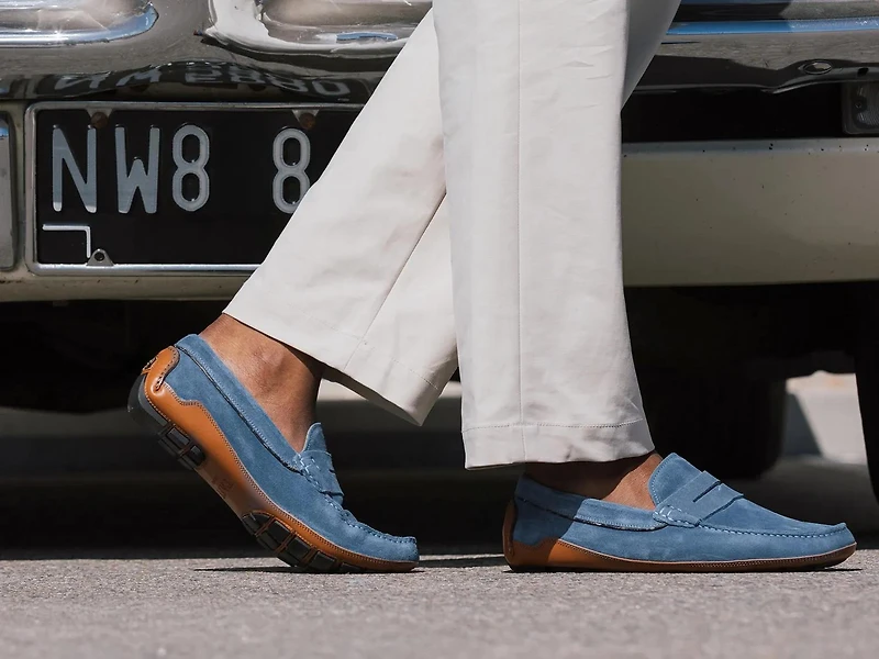 Luke Driving Moccasin