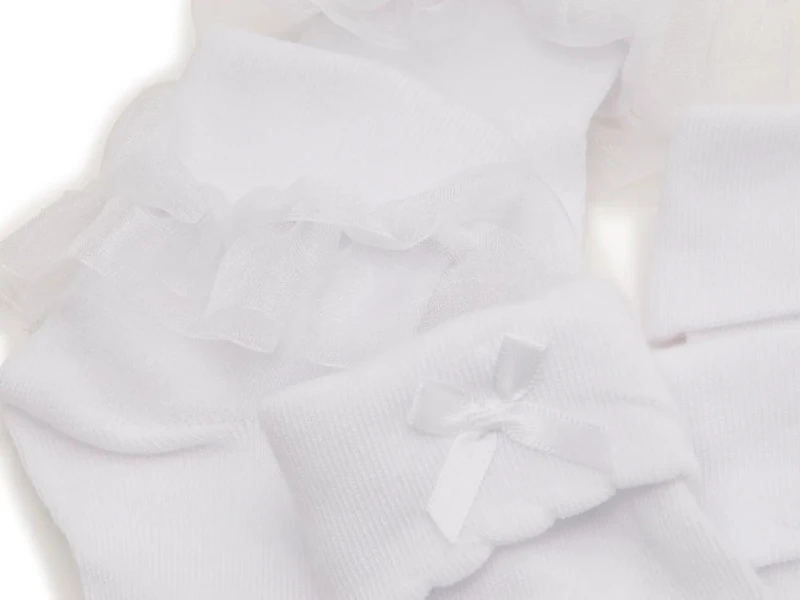 Turn Cuff Kids' Ankle Socks - 3 pack