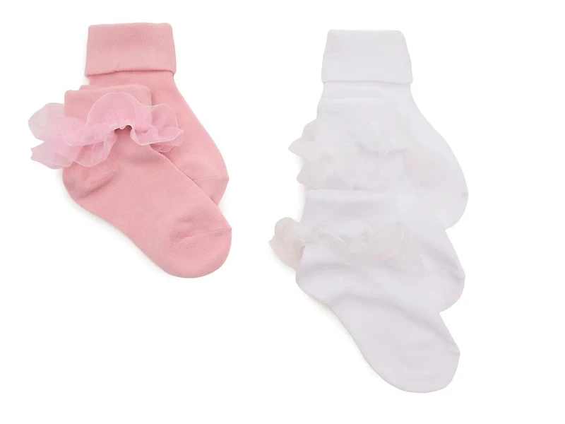 Ruffle Kids' Ankle Socks - 3 pack