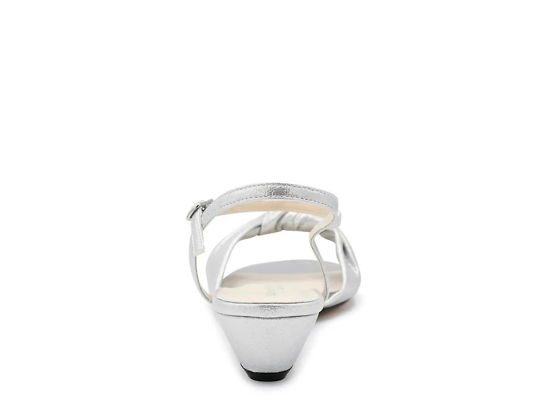 Rose Wedge Sandal