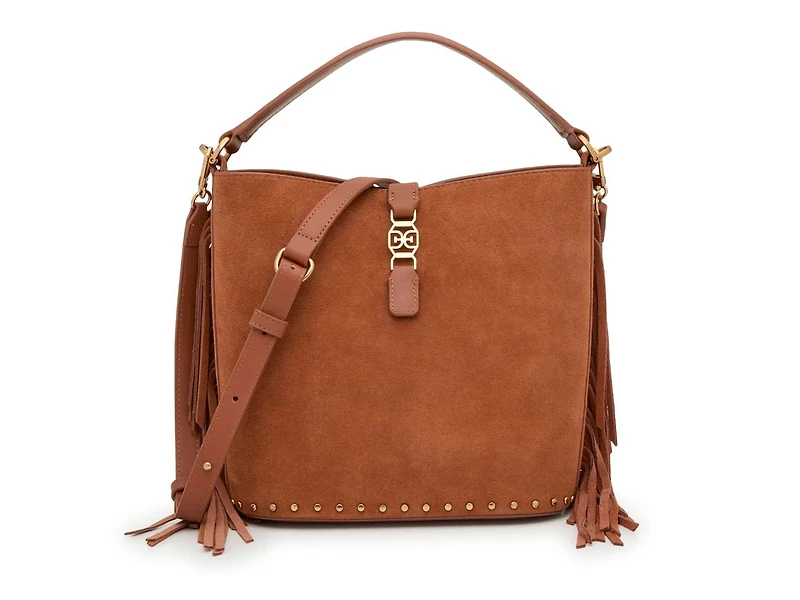 Pryce Suede Shoulder Bag