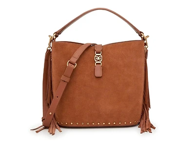 Pryce Suede Shoulder Bag