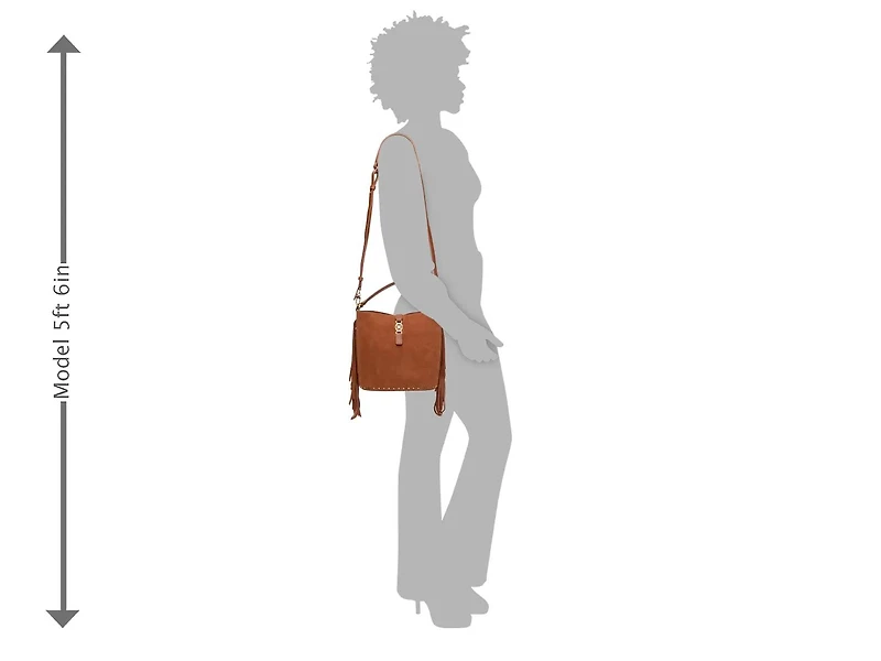 Pryce Suede Shoulder Bag