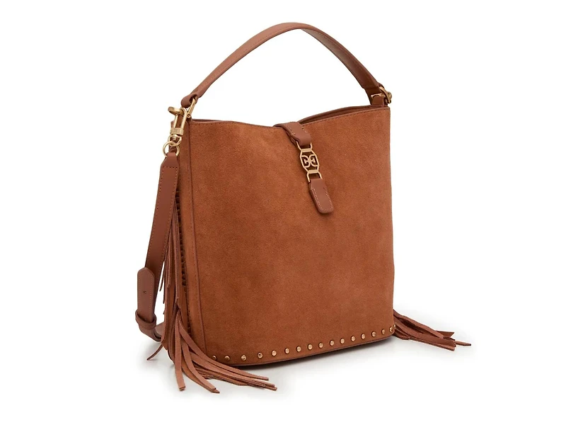 Pryce Suede Shoulder Bag
