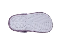 Classic Lined Chunky Glitter Clog - Kids'