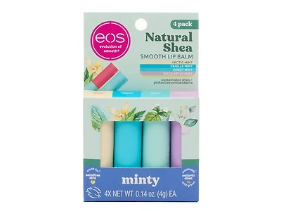 Minty Smooth Lip Balm Set - 4 Pack