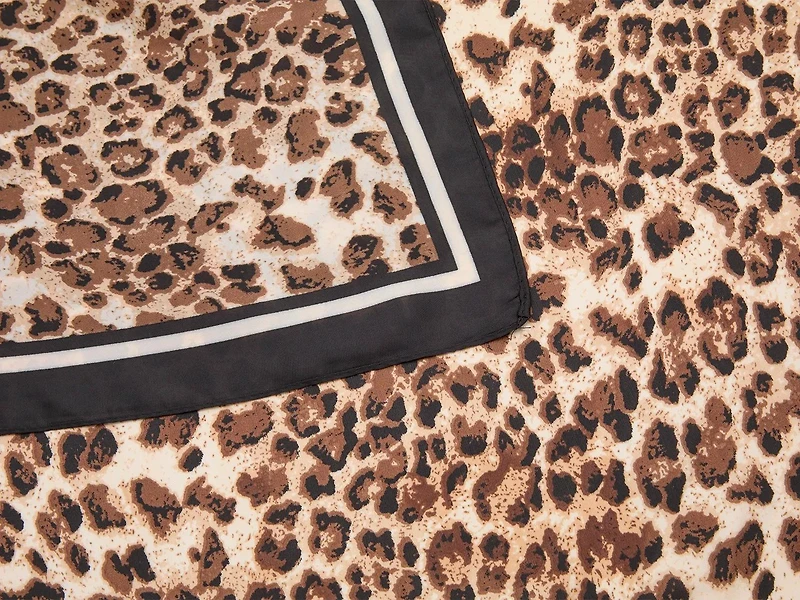 Leopard Print Scarf