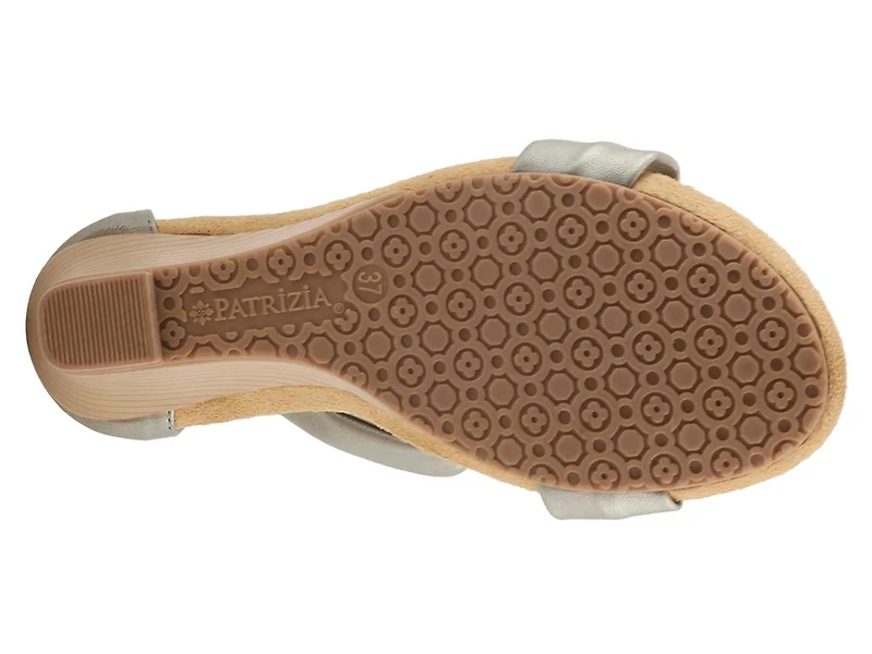 Harlequin Wedge Sandal