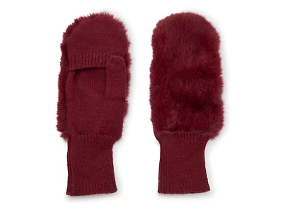 Faux Fur Mittens