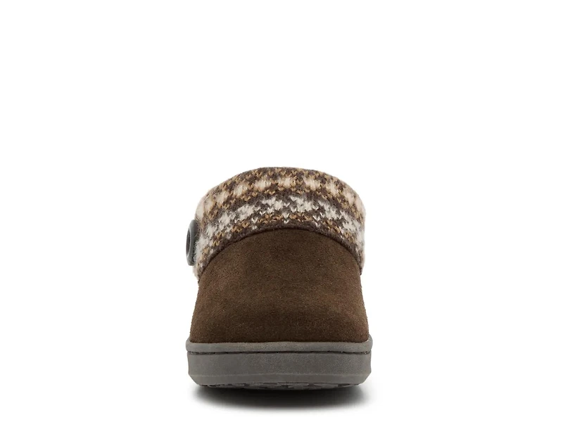 Fair Isle Sweater Clog