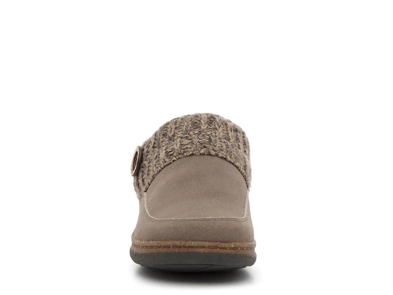 Heavy Knit Sweater Clog