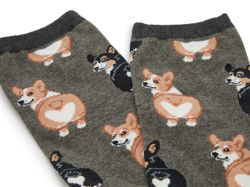 Corgi Butt Women's Crew Socks