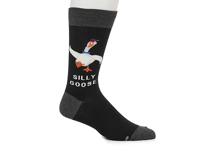 Silly Goose Men's Crew Socks