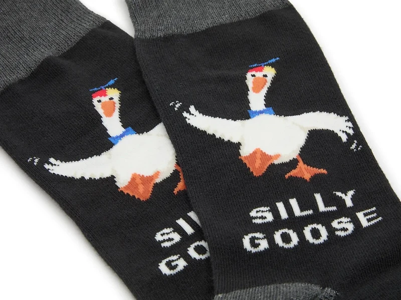 Silly Goose Men's Crew Socks