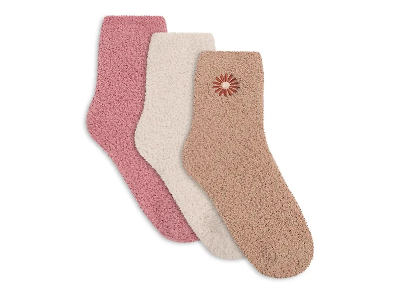 Star Fuzzy Women's Crew Socks