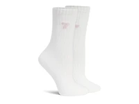 Embroidered Women's Crew Socks