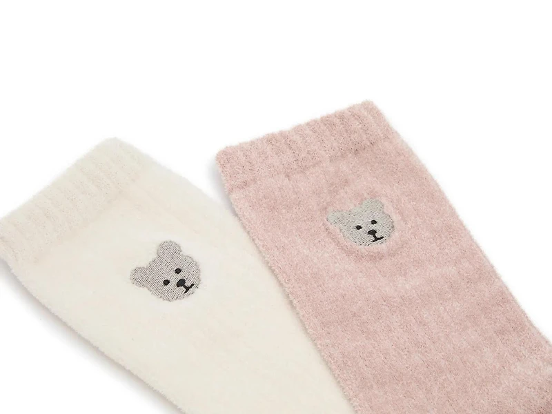 Embroidered Women's Crew Socks