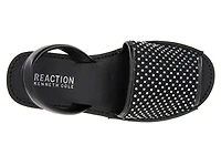 Fine Glass Wedge Sandal