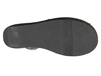 Fine Glass Wedge Sandal