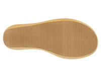 Fine Glass Wedge Sandal