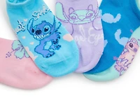 Stitch Kids' No Show Socks - 5 Pack