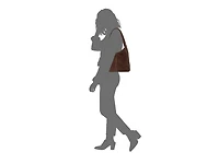 Clem Suede Hobo Bag