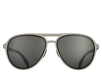 Clubhouse Closeout Polarized Aviator Sunglasses