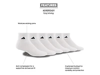 Athletic Cushioned Men's Quarter Ankle Socks