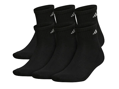 Athletic Cushioned Men's Quarter Ankle Socks