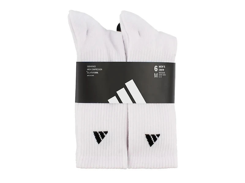 Athletic Cushioned Men's Crew Socks
