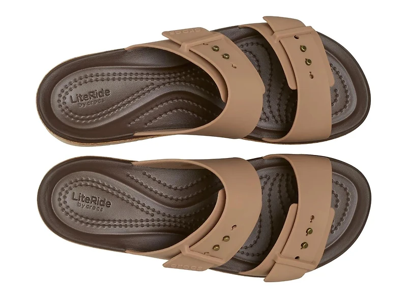 Brooklyn Cork Buckle Wedge Sandal - Women's