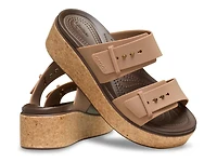 Brooklyn Cork Buckle Wedge Sandal - Women's