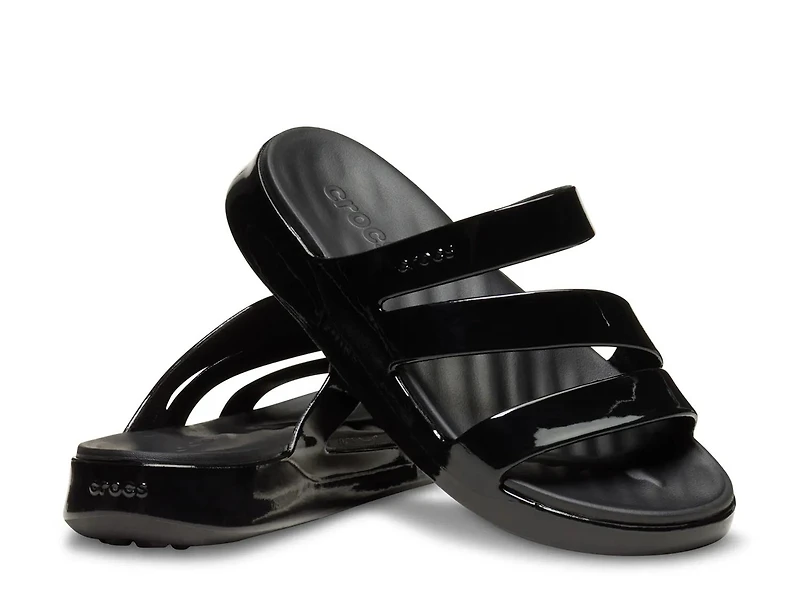 Getaway Patent Strappy Sandal