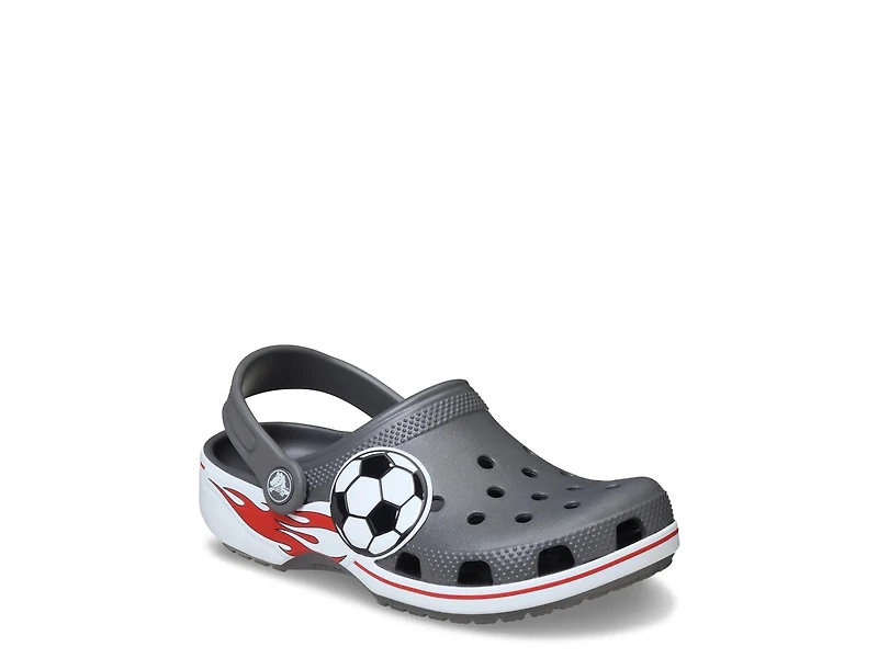 Classic Soccer Band Clog - Kids'