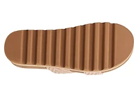 Banded Horizon Hi Wedge Sandal