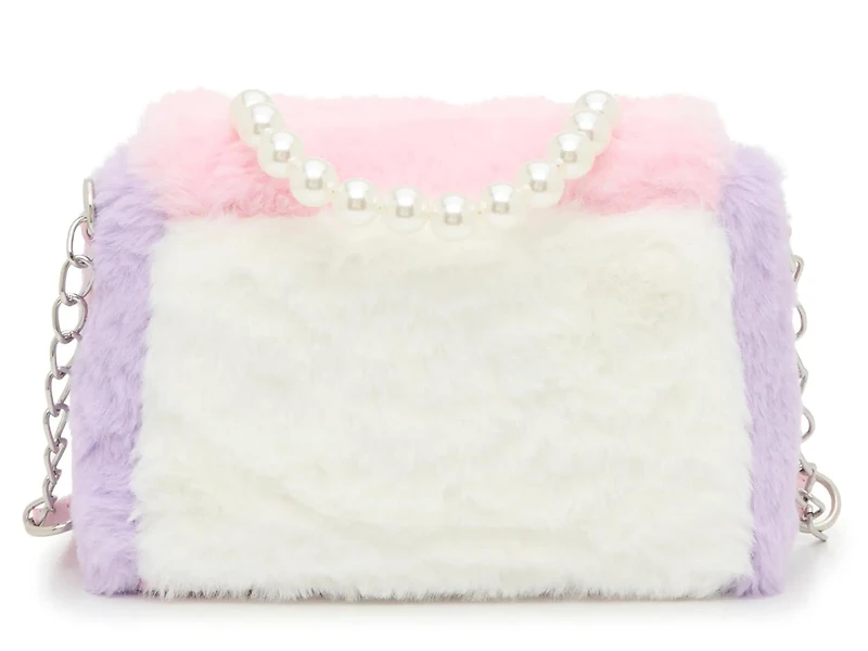 Butterfly FauxFur Crossbody Bag