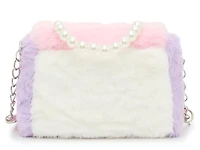 Butterfly FauxFur Crossbody Bag
