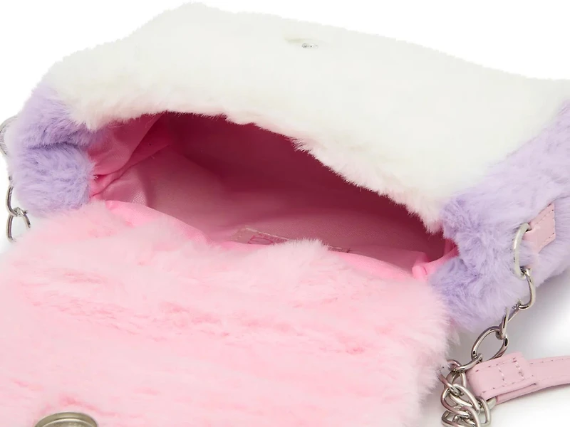 Butterfly FauxFur Crossbody Bag