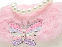 Butterfly FauxFur Crossbody Bag