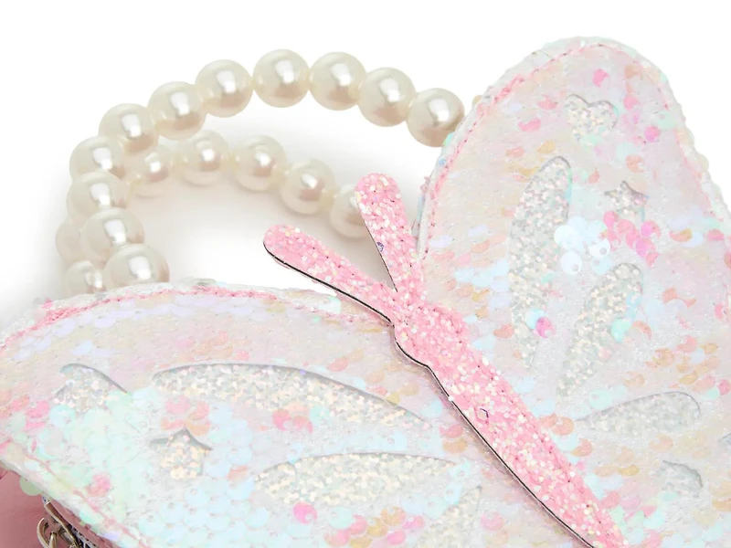 Sequin Butterfly Crossbody Bag