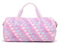 Heart Plush Sleepover Duffle Bag