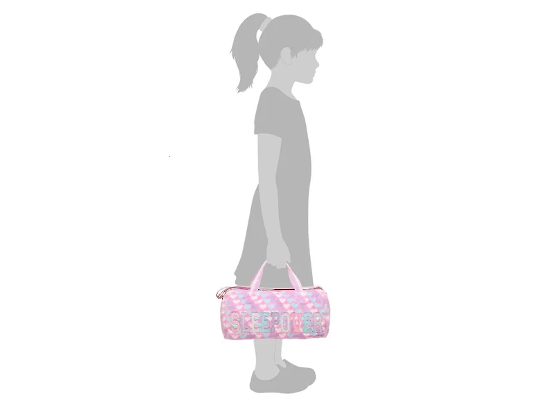 Heart Plush Sleepover Duffle Bag