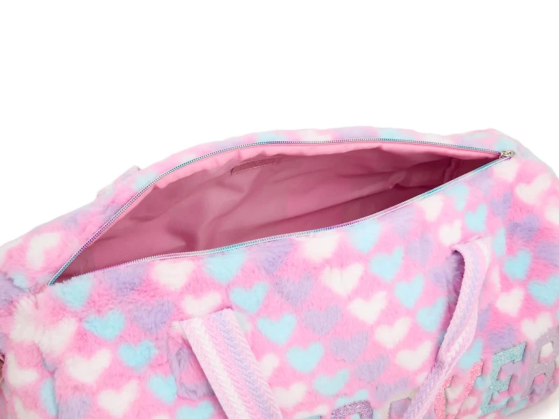 Heart Plush Sleepover Duffle Bag