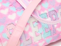 Heart Plush Sleepover Duffle Bag